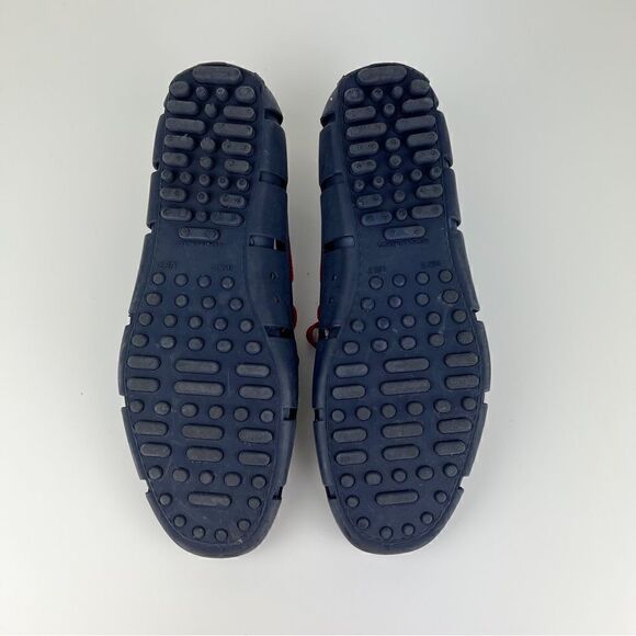 Mayaguana Moccasin Beach Swim Shoe Blue Loafer Net Upper Men's Size 7 - Picture 8 of 9